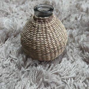 Woven Tan Vase